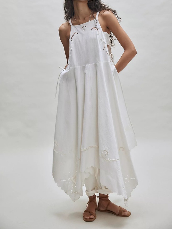 Free People Tops - Free people Pearl Maxi Top clean ivory